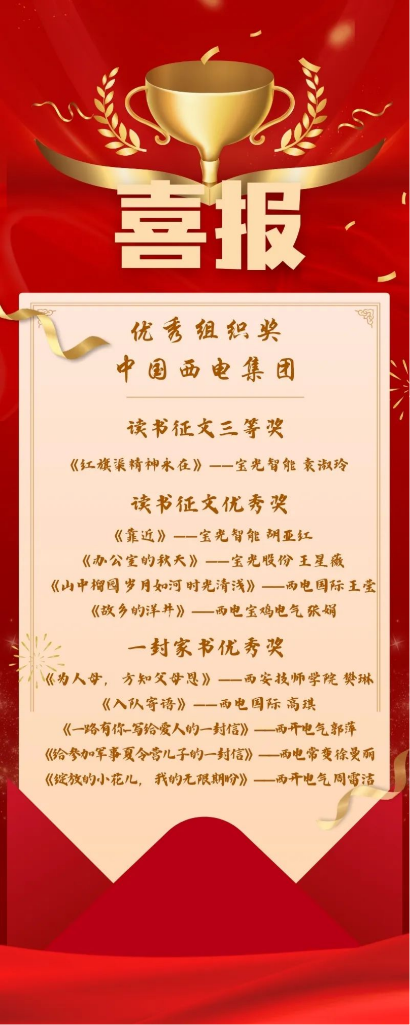 榜上有名！“书香三八”评选揭榜，尊龙凯时巾帼收获丰硕！